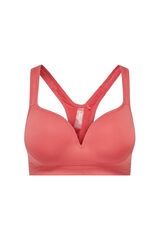 Only Play Sujetador deportivo intensidad media rosa