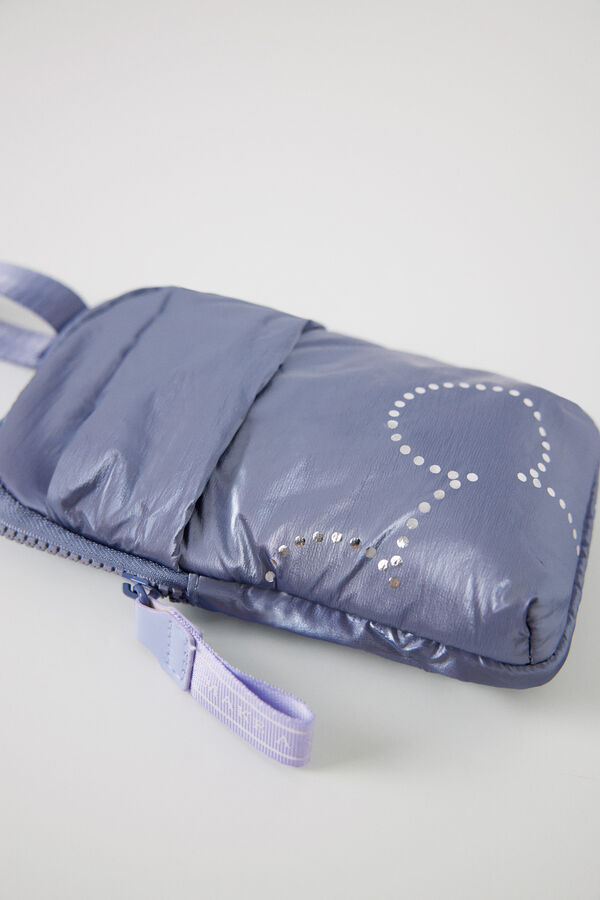 Women'secret Funda m&oacute;vil nylon azul morado/lila