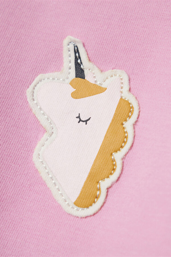 Name it Camiseta unicornio arcoiris beb&eacute; ni&ntilde;a morado/lila