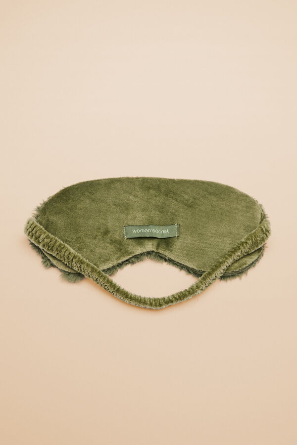 Women'secret Antifaz dormir Grogu Star Wars kaki