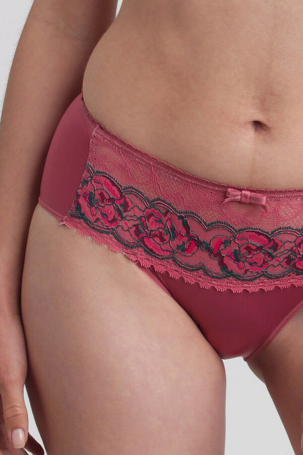 Playtex Braga midi de encaje Flower Elegance rosa