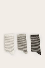 Women'secret Pacote de 3 meias altas com paisagem de neve estampado