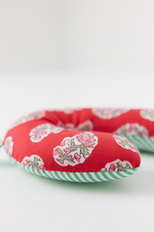 Women'secret Colgador bast&oacute;n caramelo rojo estampado