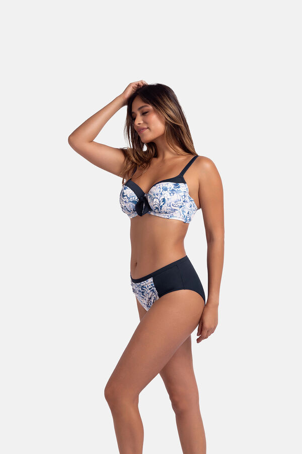 Dorina Cueca de biquíni clássica azul
