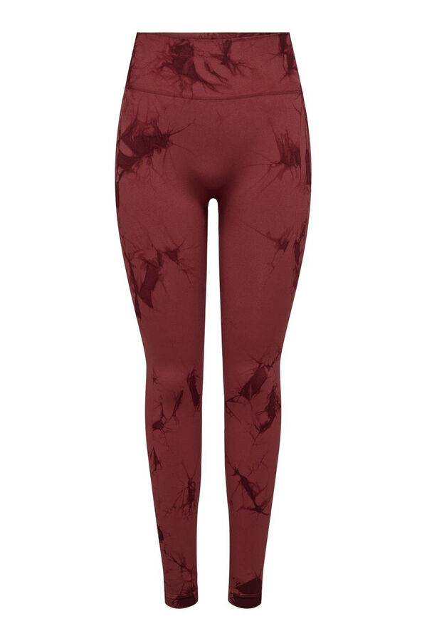 Only Play Leggins deportivos sin costuras rojo