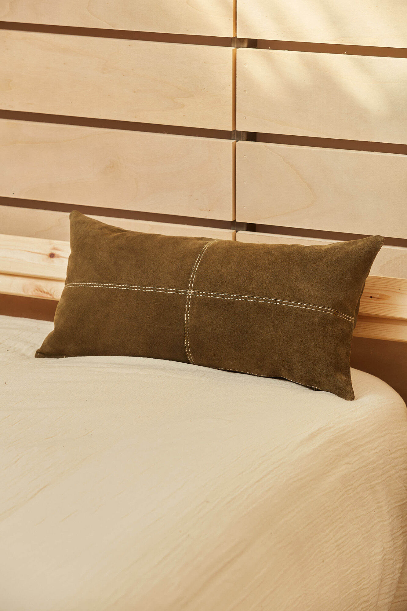 Calma House Funda de coj&iacute;n Hamza 30x60 Verde