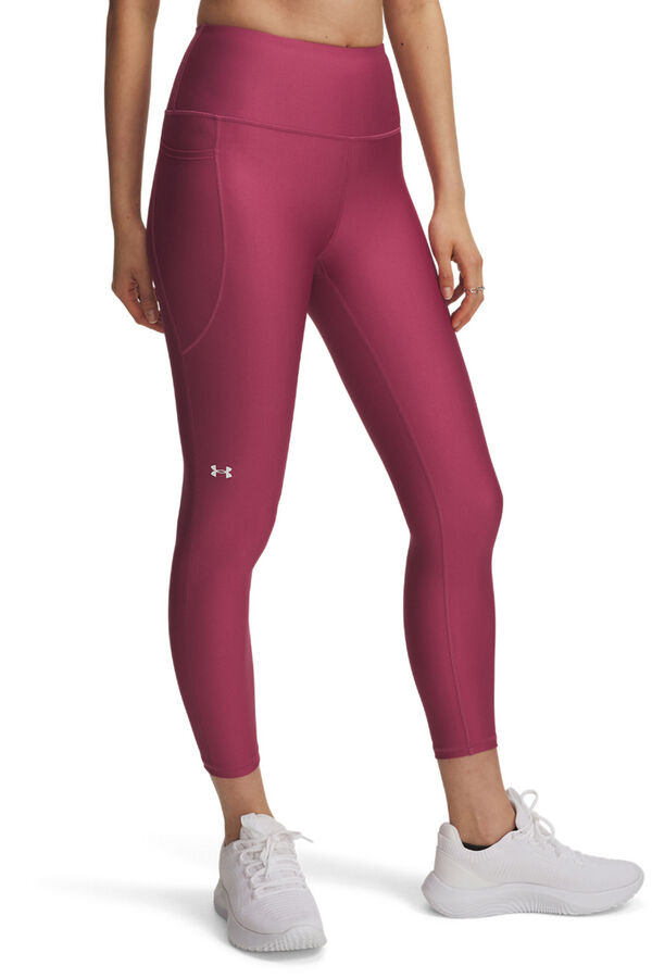 Under Armour Leggings tobilleros de mujer fucsia