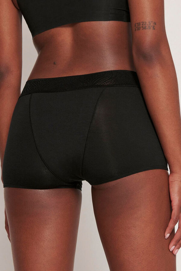 Sloggi Bragas menstruales Sloggi Short Medium negro