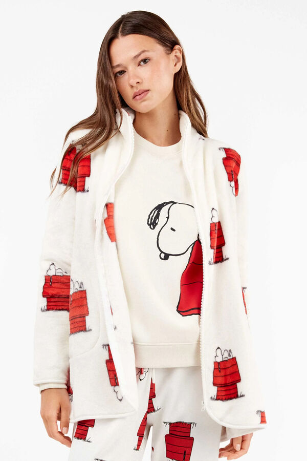 Gisela Bata peluche extrasuave blanco