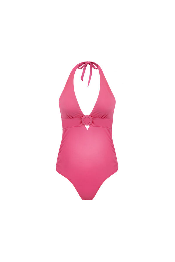 Dorina Fato de banho de maternidade rosa