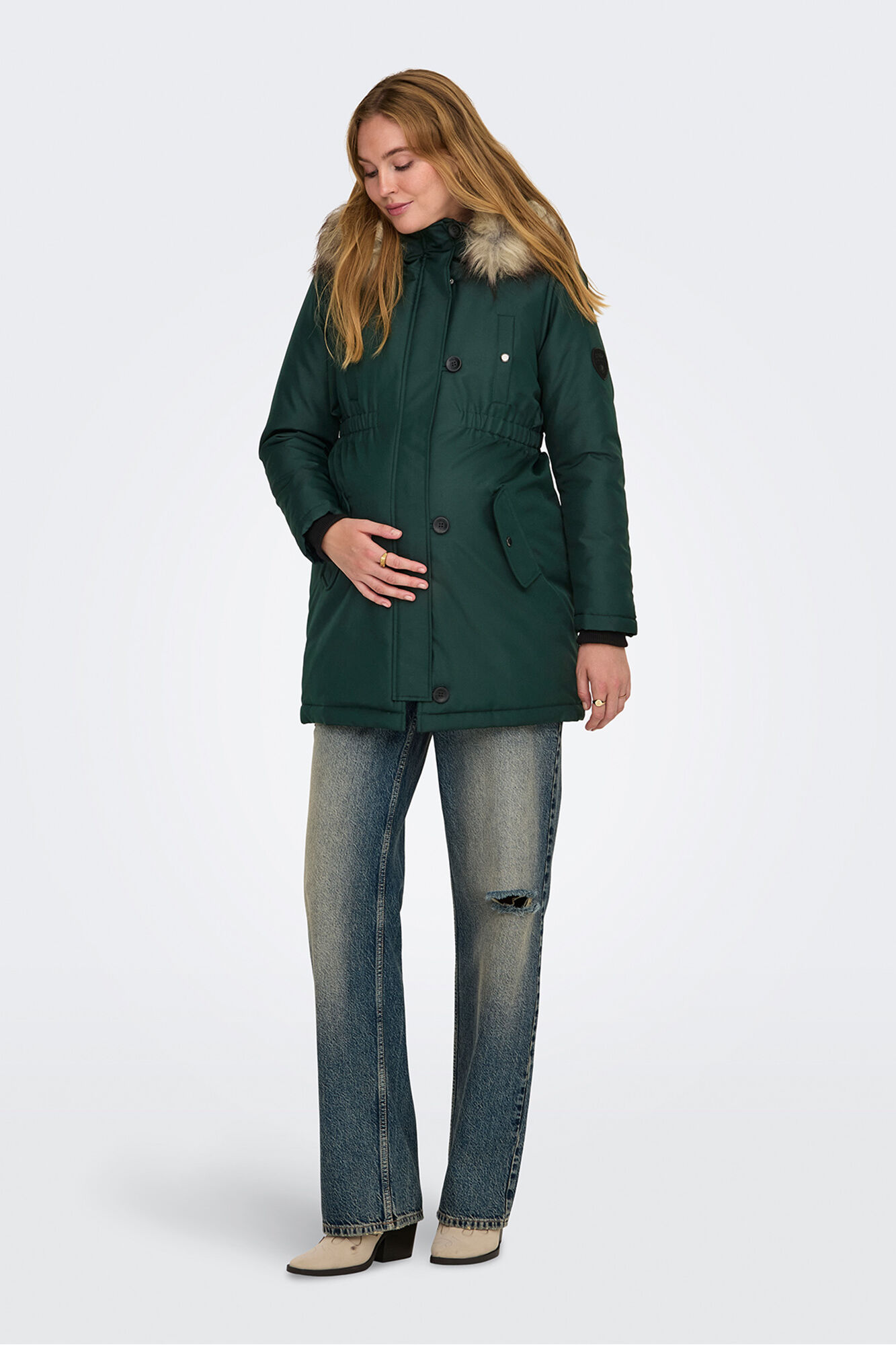 Only Maternity Parka con capucha maternity