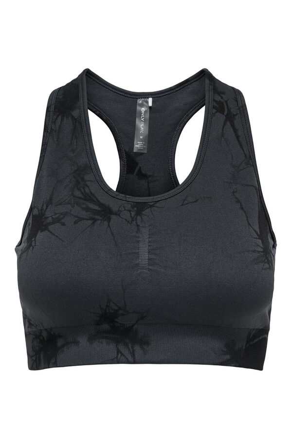 Only Play Sujetador deportivo sin costuras gris