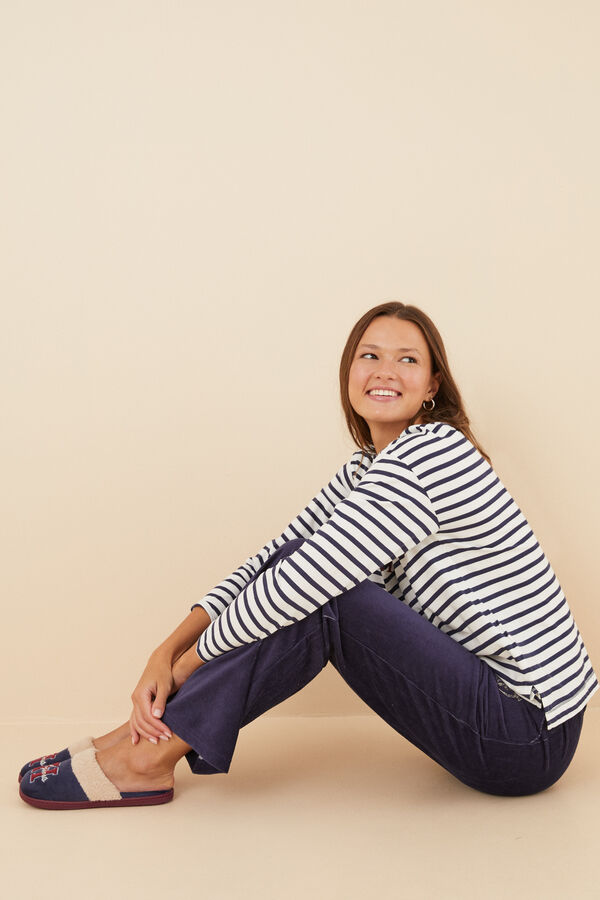 Women'secret Pantal&oacute;n Harry Potter pana el&aacute;stica azul marino azul