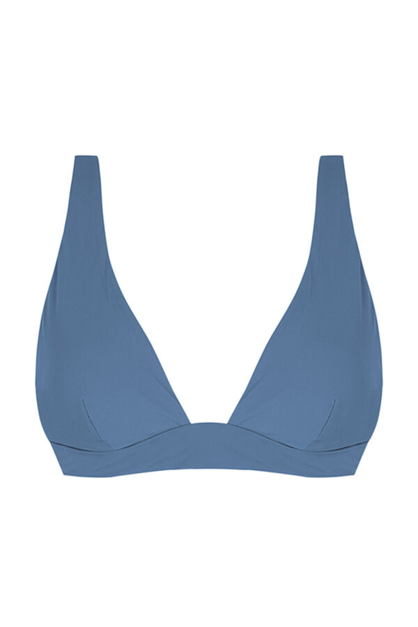 Women'secret Top biqu&iacute;ni halter azul azul