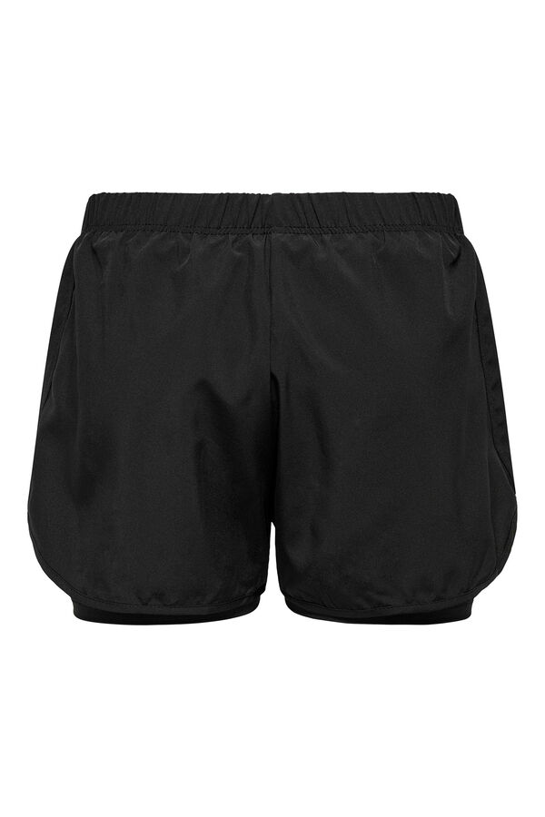 Only Play Short malla deportiva negro