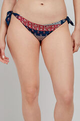 Gisela Braga bikini clásica reversible estampada estampado