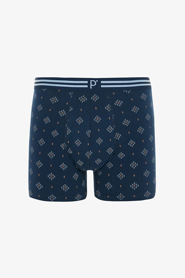 Penti Pack de 3 Boxers con estampado geom&eacute;trico para hombre estampado