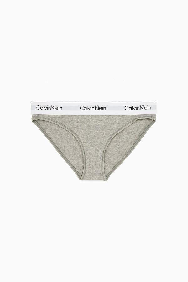 Calvin Klein Cuequinhas cós elástico Modern Cotton cinzento