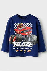 Name it Camiseta Blaze de ni&ntilde;o azul