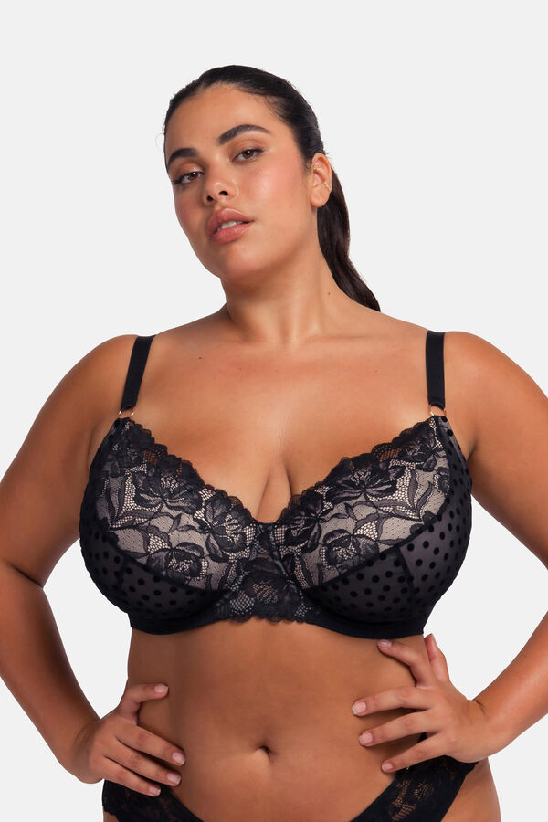 Dorina Sujetador con aro negro