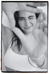 HI&BYE Soutien top algodão marfim bege