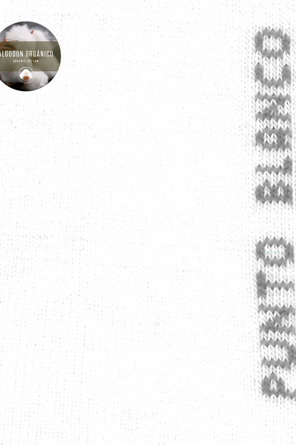 Punto Blanco Pack 2 calcetines de algod&oacute;n org&aacute;nico lisos blanco