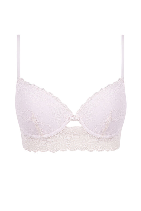 Women'secret BEAUTIFUL Sujetador encaje rosa claro rosa