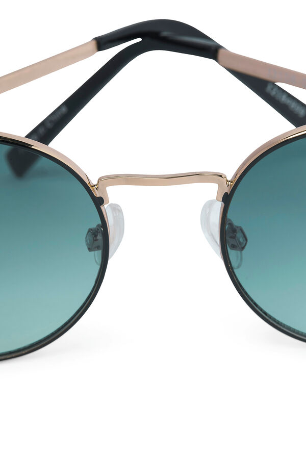 Jack & Jones &Oacute;culos de sol com lentes azuis estampado