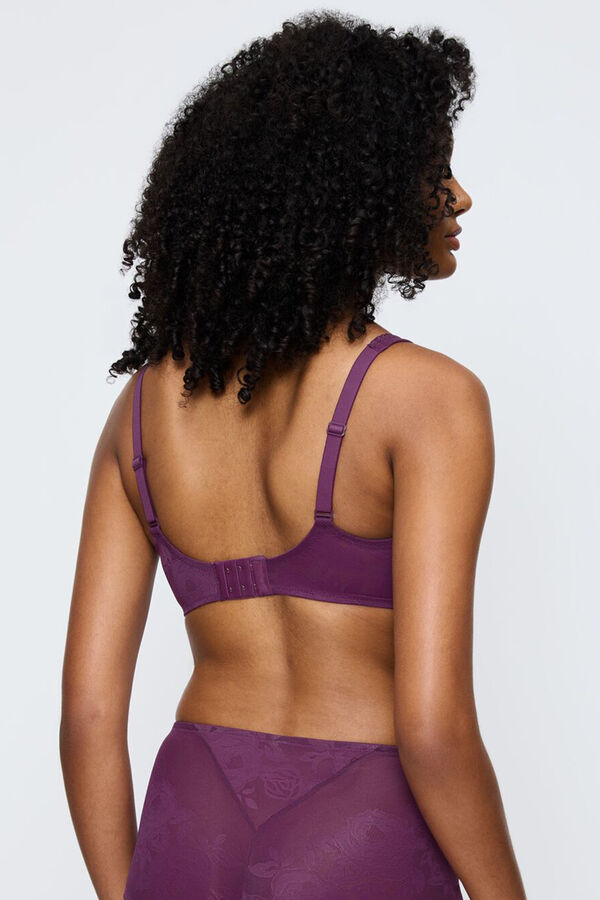 Triumph Sujetador sin copa Shape Wild Rose morado/lila