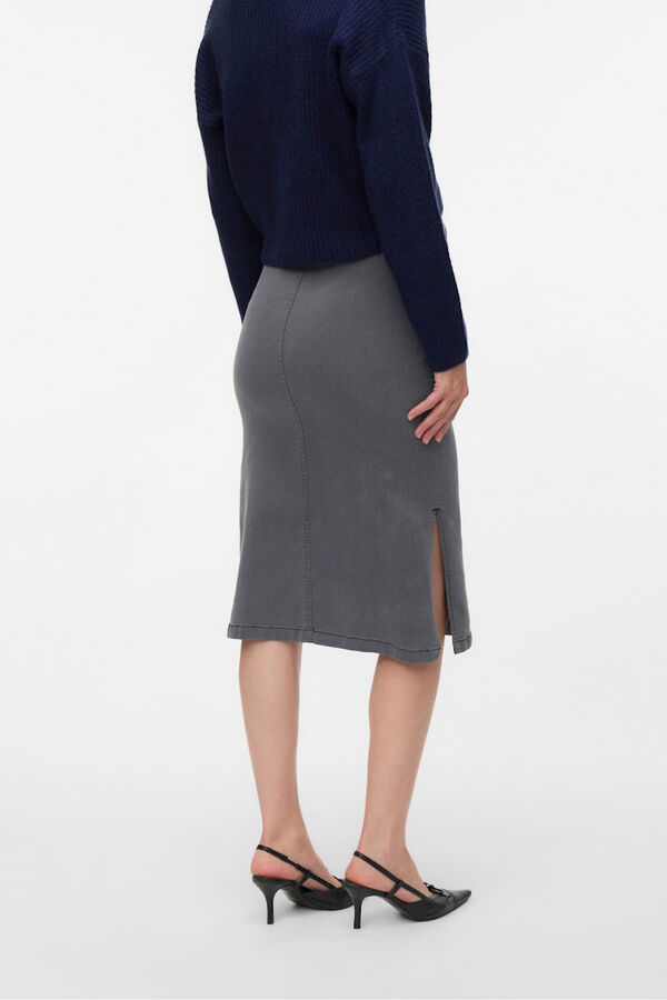 Mamalicious Falda midi Maternity  gris