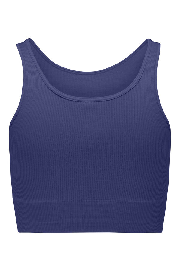 Only Play Sujetador deportivo Seamless tirantes sujecci&oacute;n media morado/lila