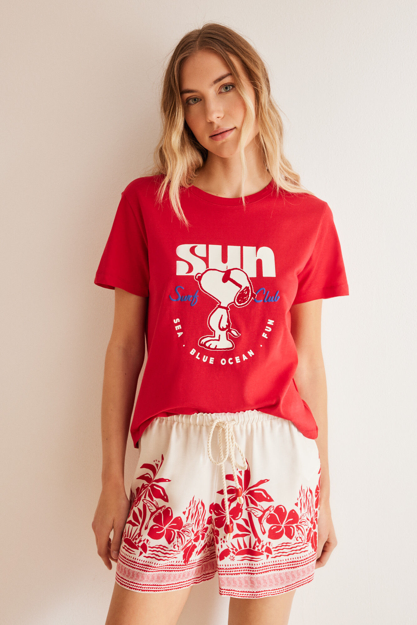 Women'secret Cal&ccedil;&otilde;es viscose estampado floral