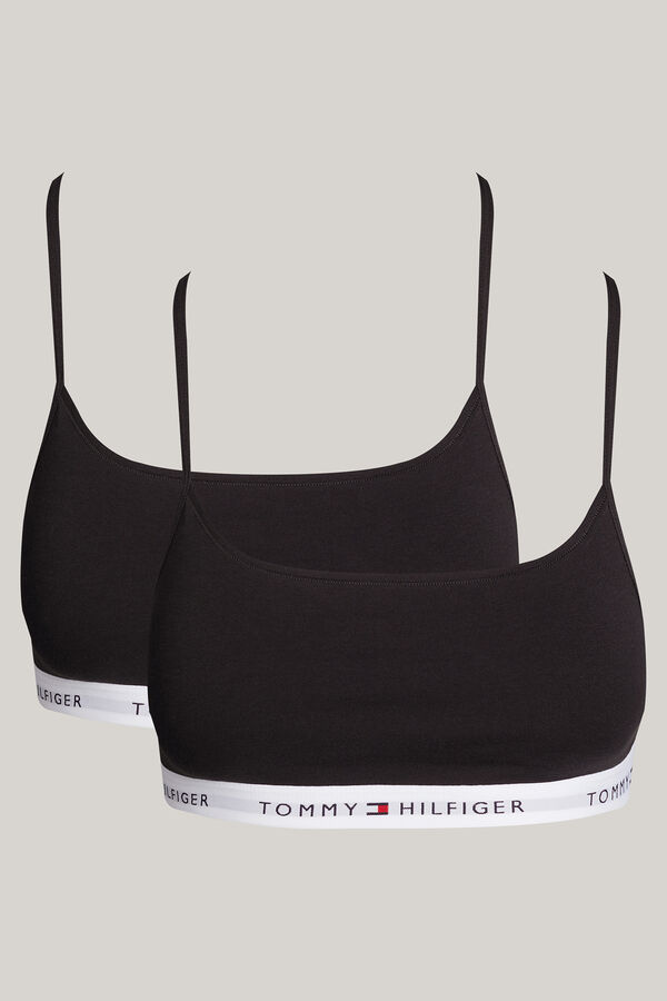 Tommy Hilfiger Pacote bralette preto