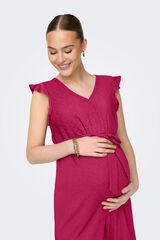 Only Maternity Mono largo maternity fucsia
