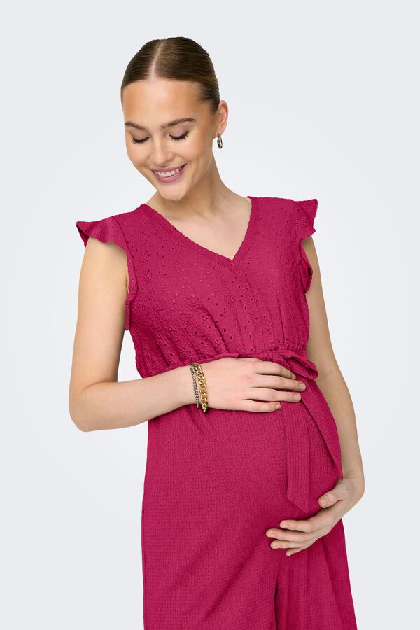 Only Maternity Mono largo maternity fucsia