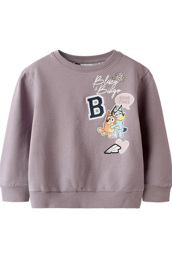 Name it Sweatshirt da menina Bluey rosa