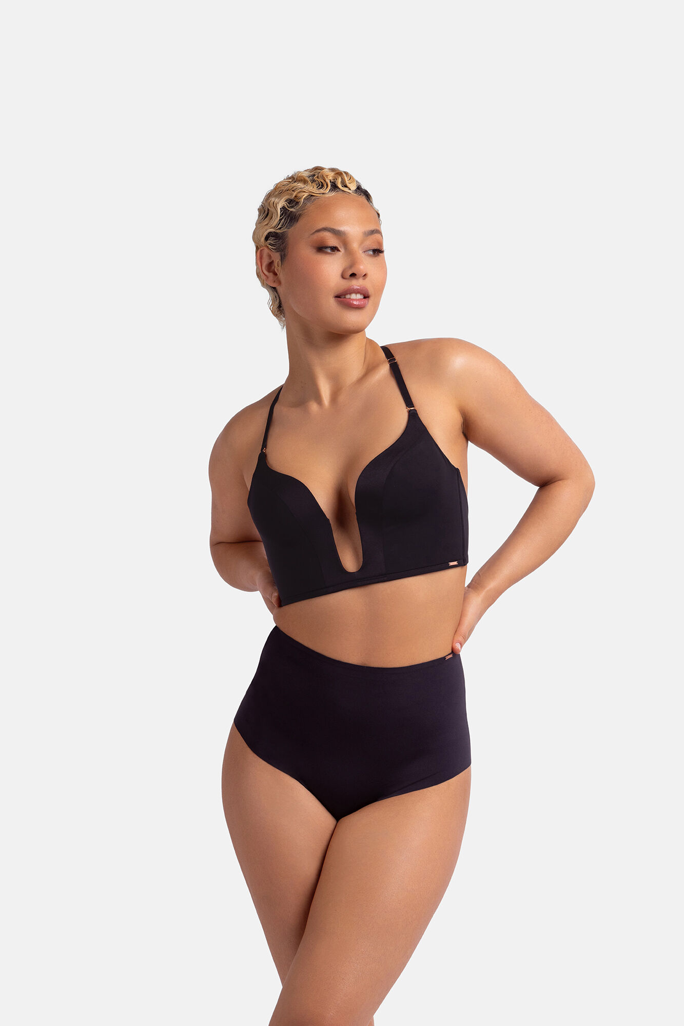 Dorina Sujetador con relleno negro