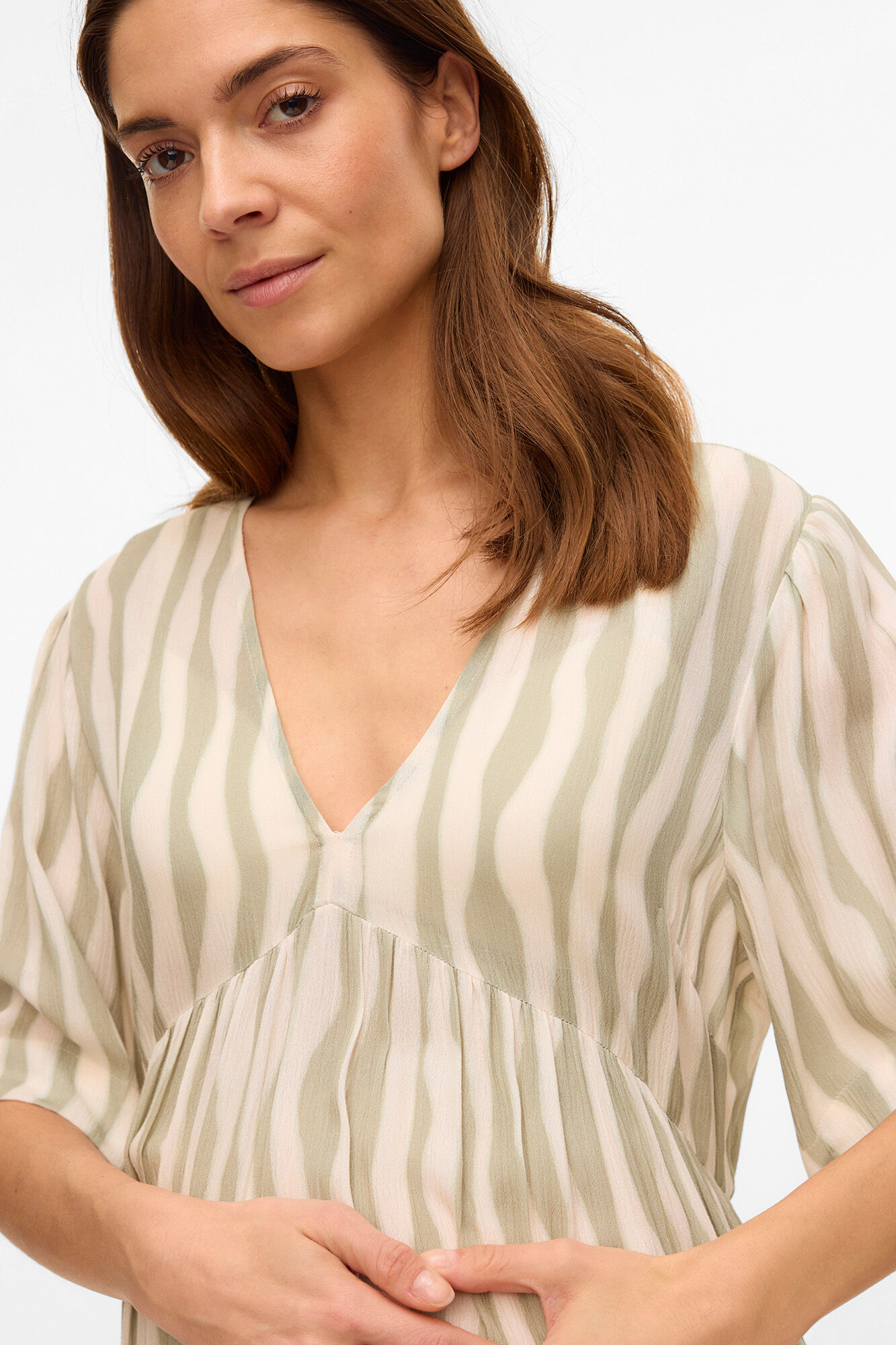 Mamalicious Vestido midi maternity