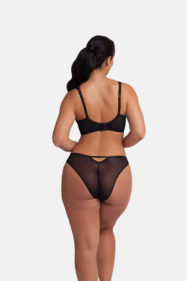 Dorina Pack de 2 cuecas cl&aacute;ssicas preto