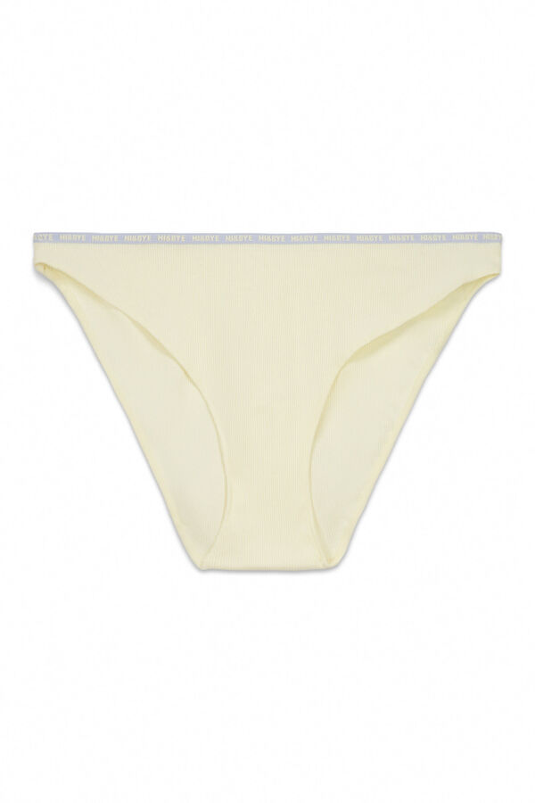 HI&BYE Pack 3 bragas cl&aacute;sicas azul, amarillo, azul claro estampado