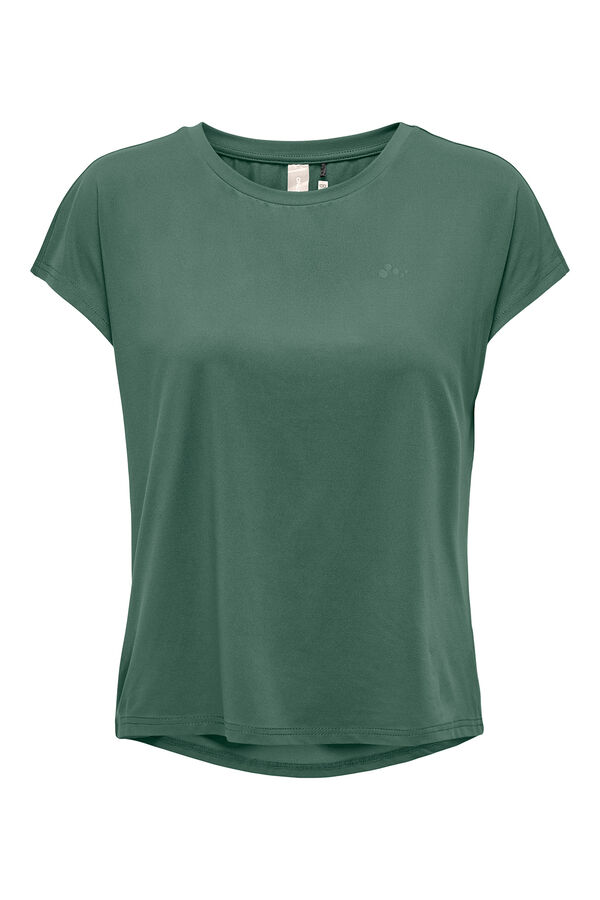 Only Play Camisola de manga curta verde