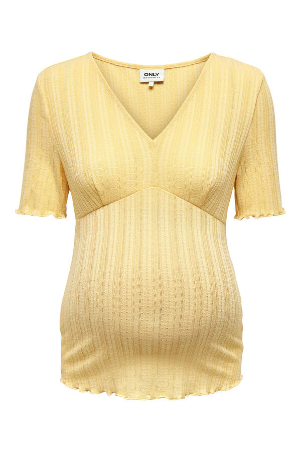 Only Maternity Top gola bico maternity estampado