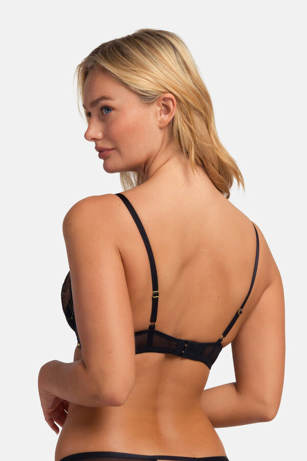 Dorina Sujetador con aro y sin relleno negro