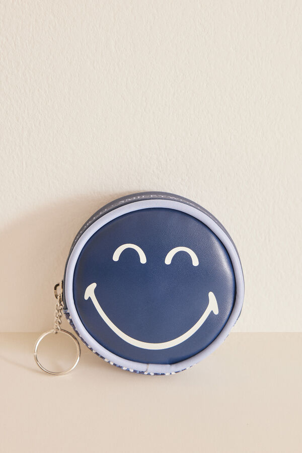 Women'secret Monedero redondo SmileyWorld &reg; azul azul
