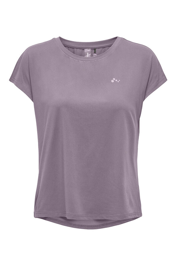 Only Play Camiseta manga corta deportiva morado/lila