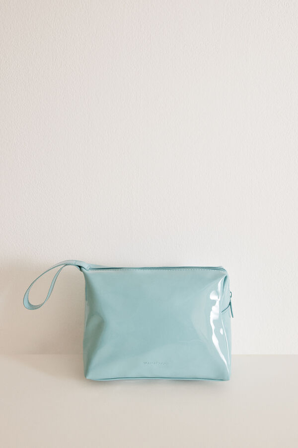 Women'secret Neceser mediano azul asa flores azul