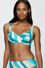 Triumph Top de biqu&iacute;ni com aro azul