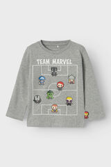 Name it Camiseta Marvel ni&ntilde;o gris