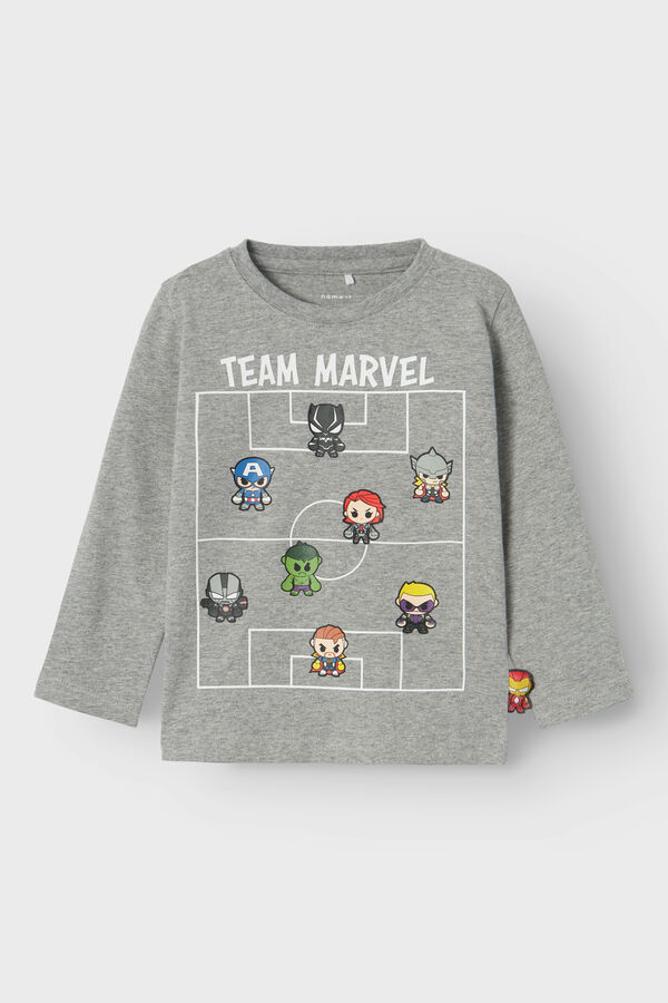 Name it Camiseta Marvel ni&ntilde;o gris