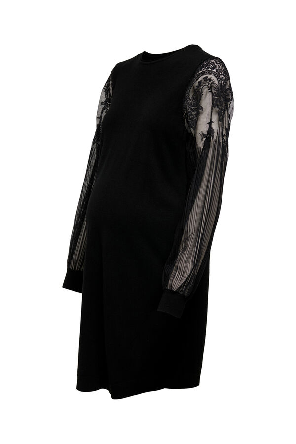 Only Maternity Vestido de cocktail de pr&eacute;-mam&atilde; preto